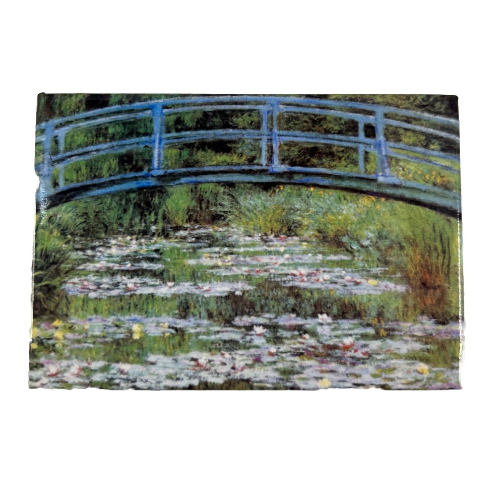 Le Point Japonais 1899 Japan Bridge Claude Monet Souvenir Refrigerator Magnet